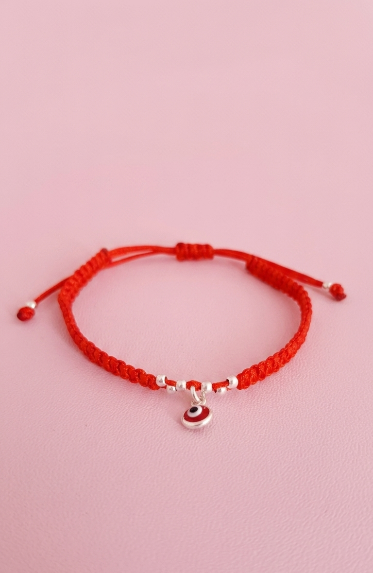 Pulsera Tejida Ojo Turco