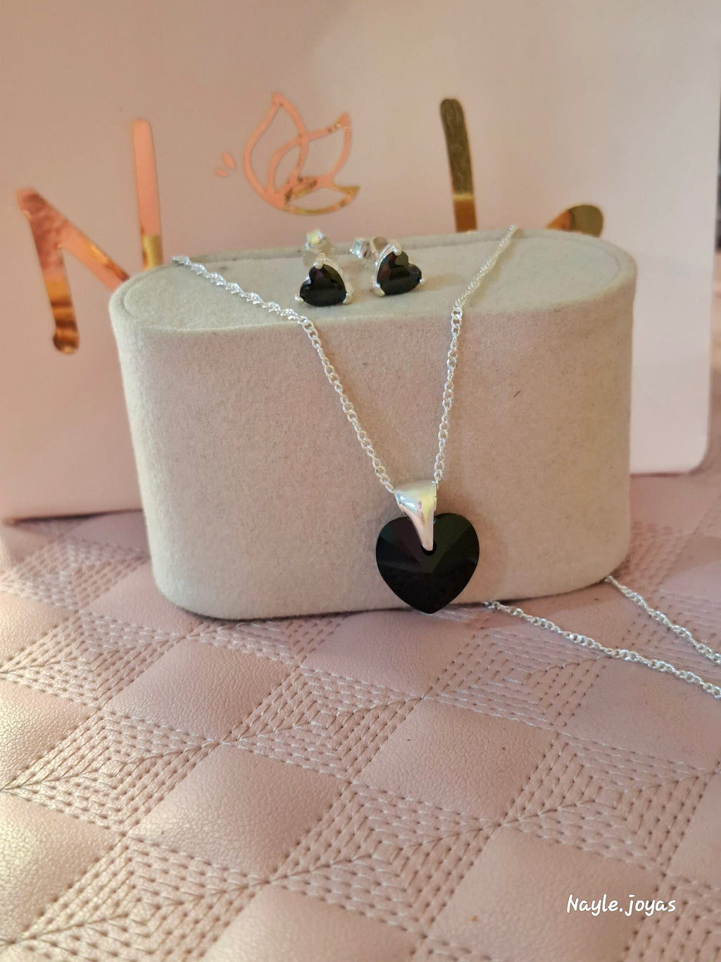 Set Corazón Black