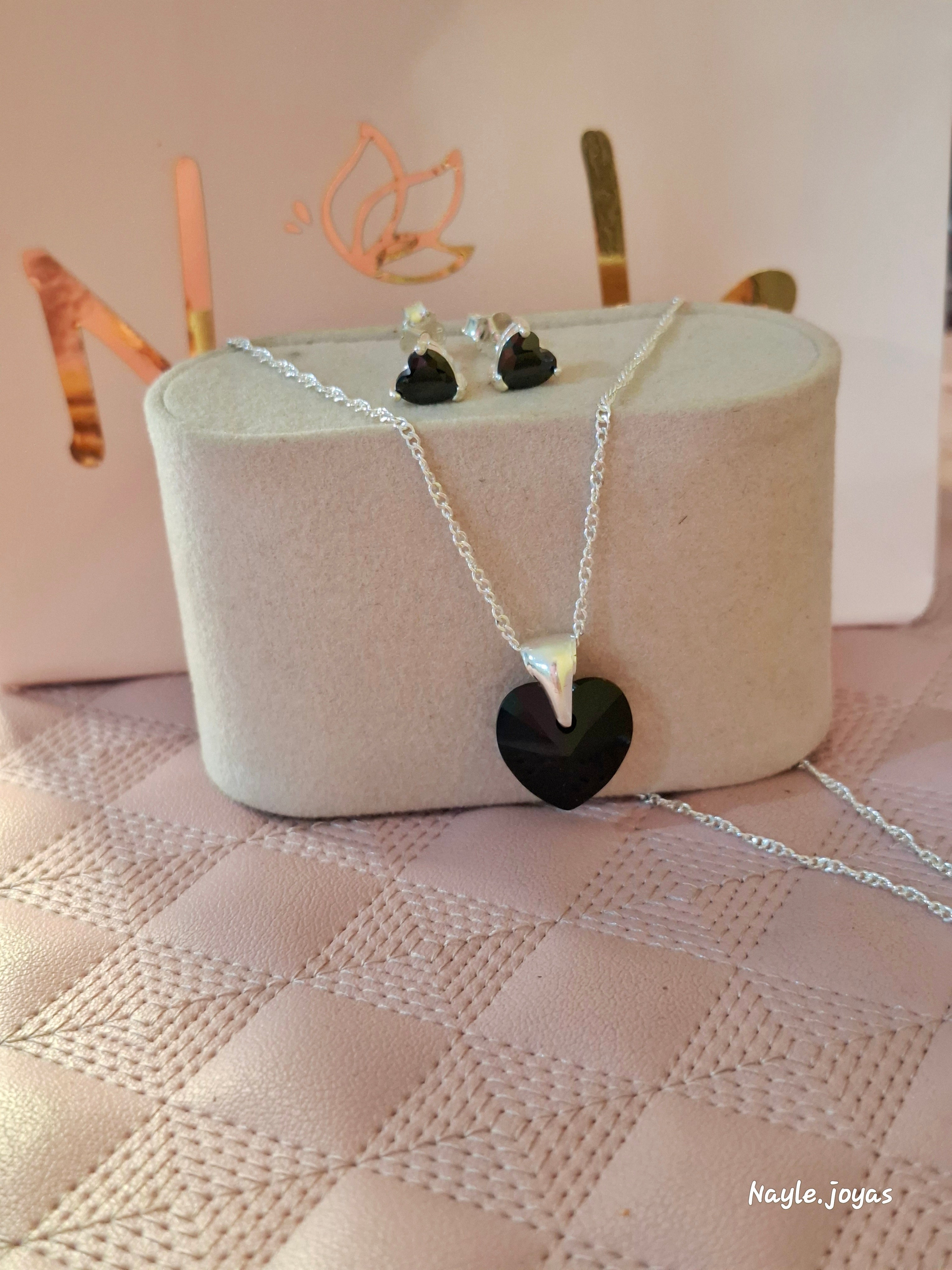 Set Corazón Black