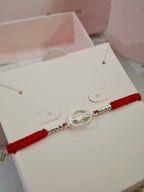 Pulsera Tejida Plata 950 con Dije San Judas Tadeo Regulable