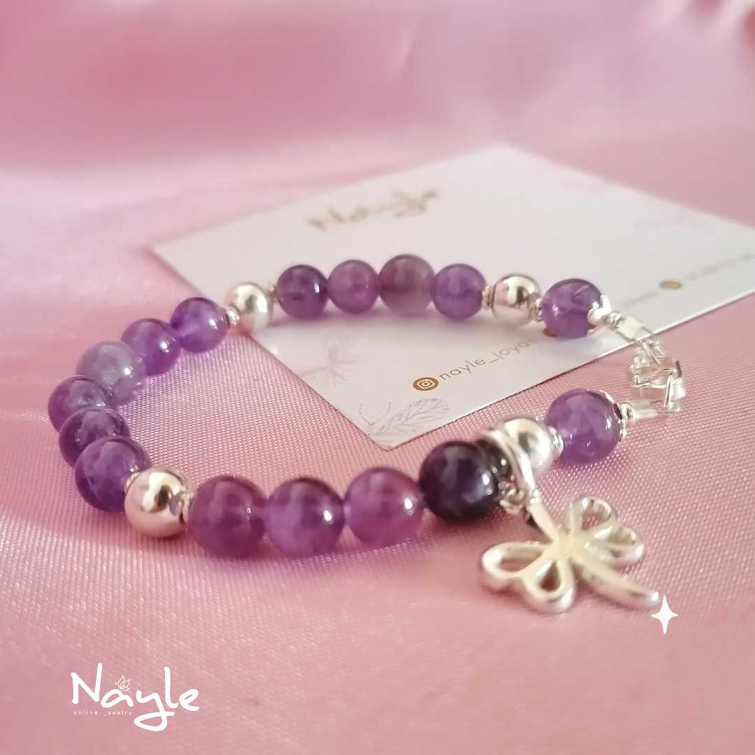 Pulsera Amatista Libelula